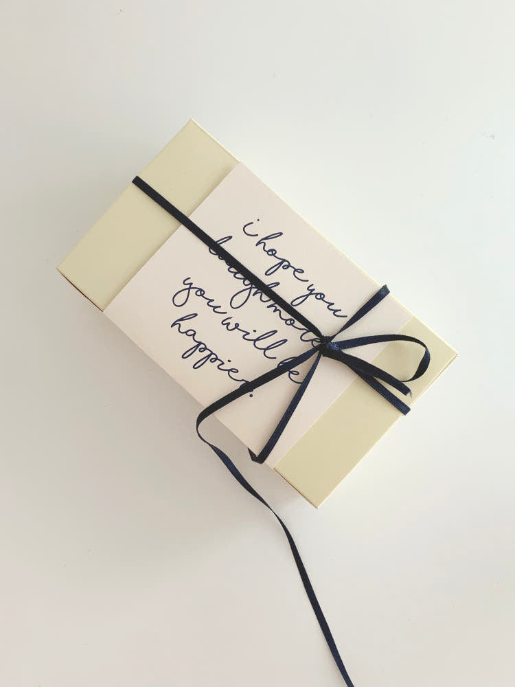 More Happier Quote Sticker – Set of 40