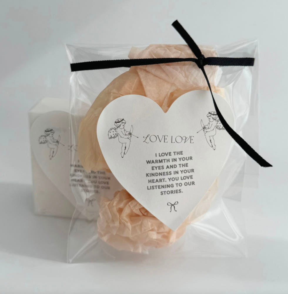 Angel Heart Sticker – Set of 50