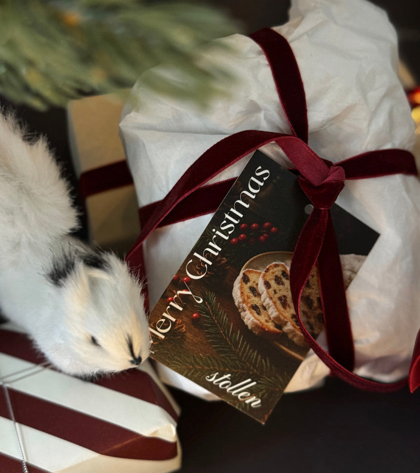 Stollen Christmas Gift Tag – Set of 40