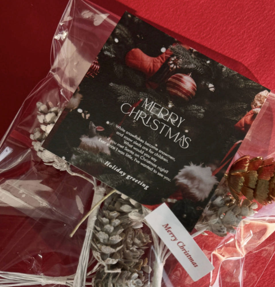 Christmas Tree Photo Card – Set of 40