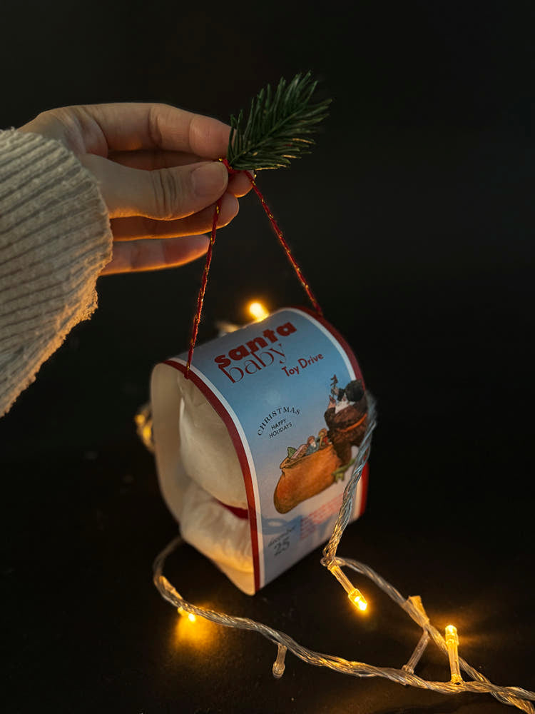 Santa Baby Christmas Sleeve Belly Band Print – Set of 30