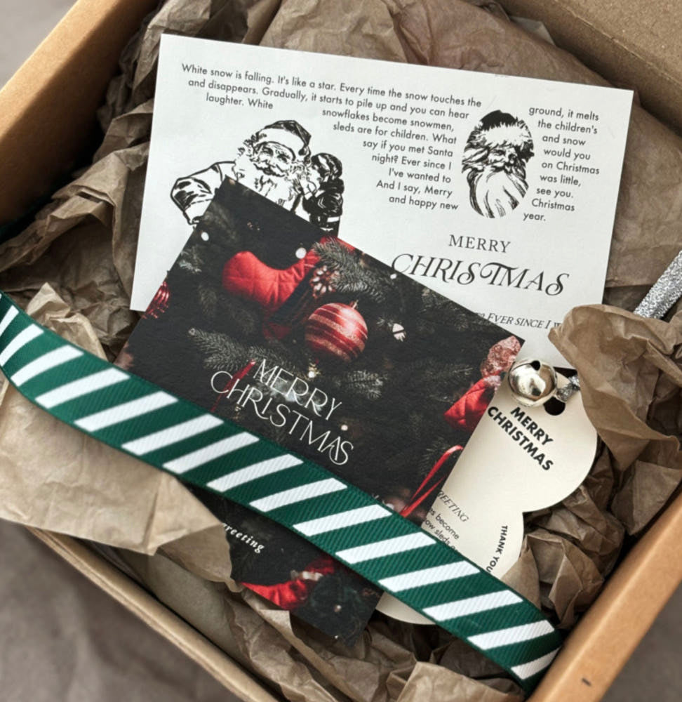 Christmas Tree Photo Card – Set of 40