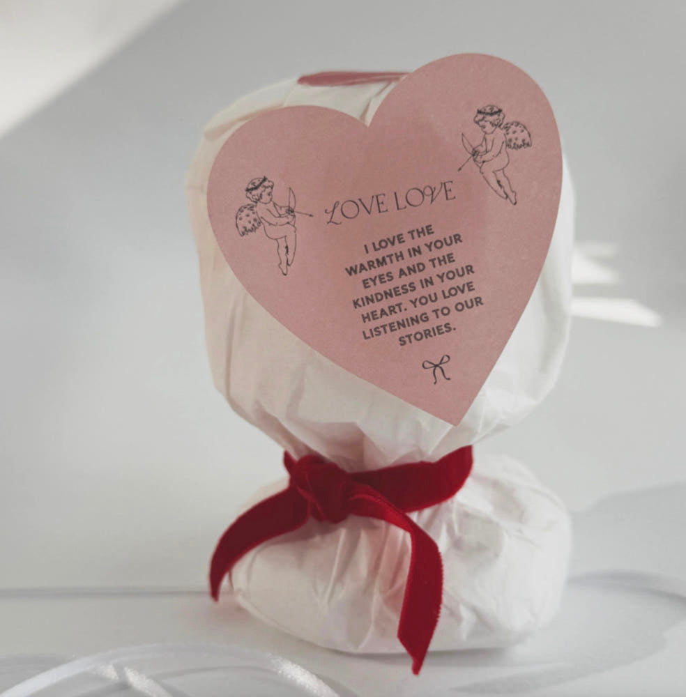 Angel Heart Sticker – Set of 50