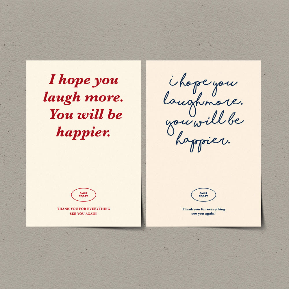 More Happier Quote Sticker – Set of 40