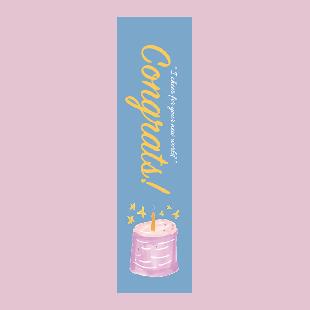 Drawing Cake Gift Tags – Set of 40