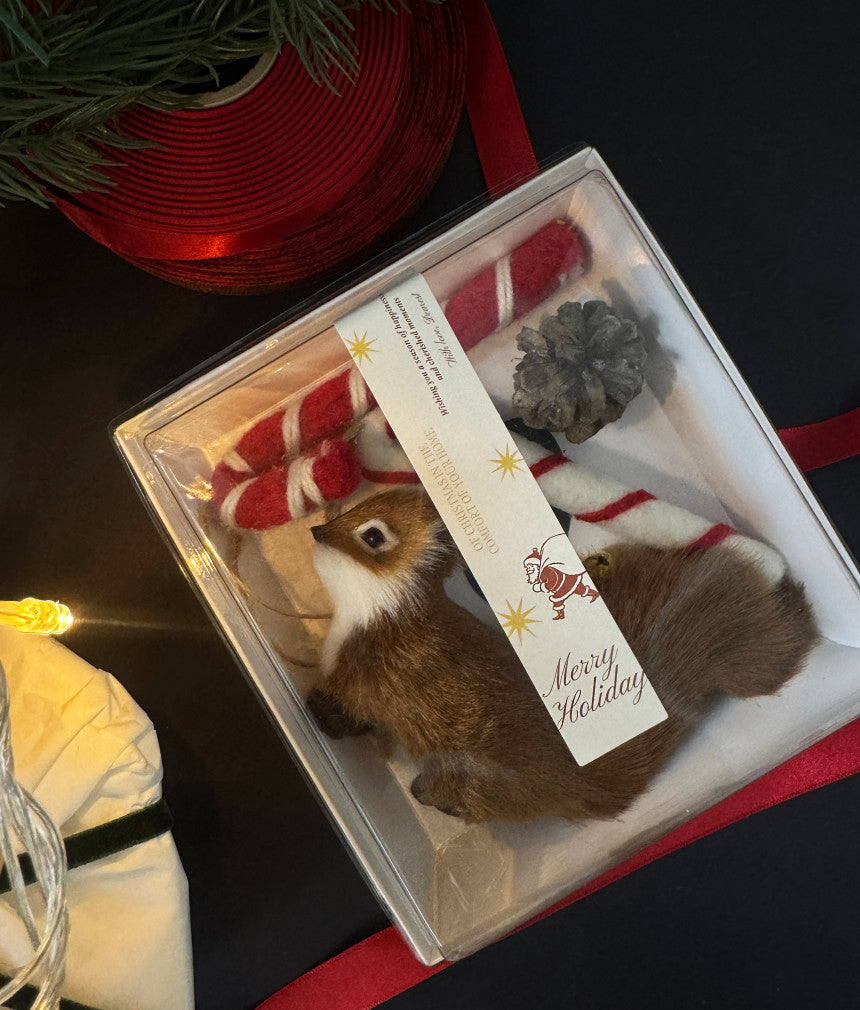 Christmas Letter Label Stickers – Set of 40