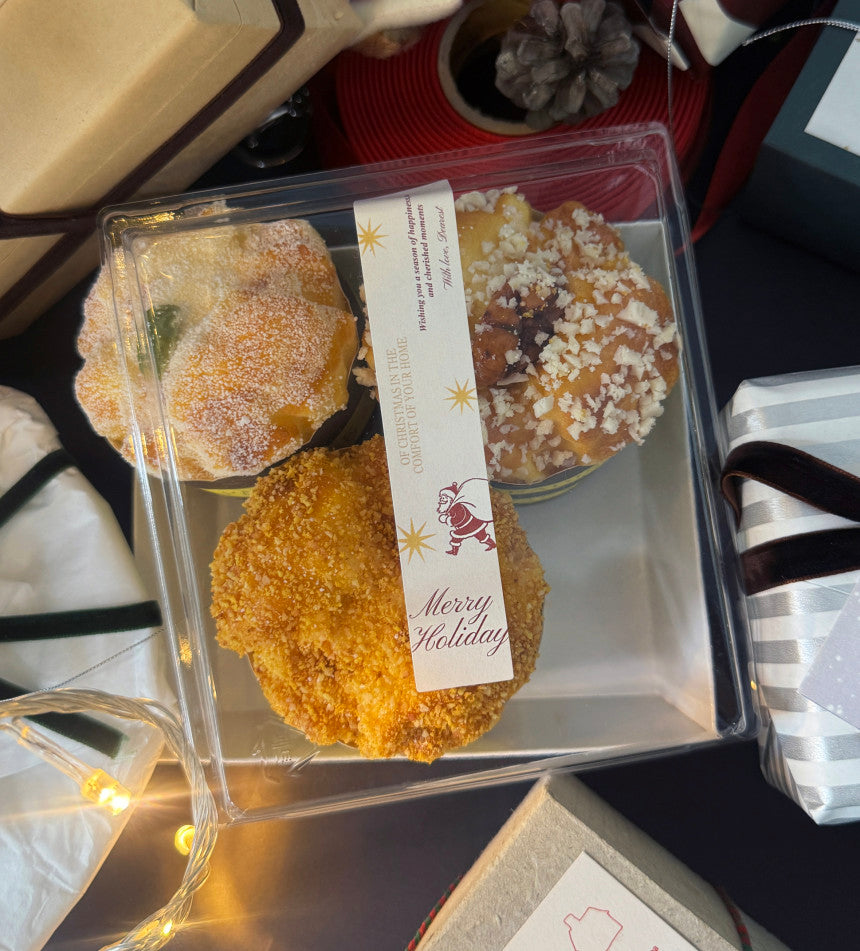 Christmas Letter Label Stickers – Set of 40