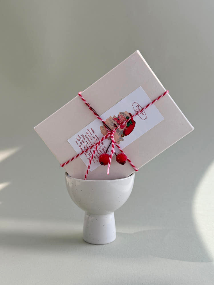 Vintage Santa Christmas Sticker – Set of 60