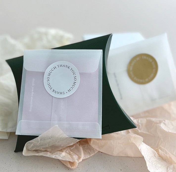 Thank You Round Sticker – Set of 60