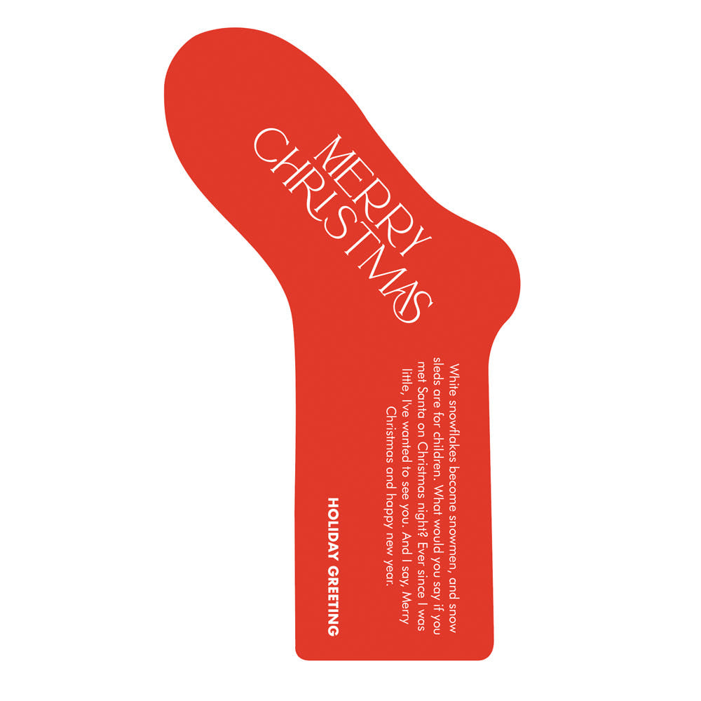 Christmas Stocking Tags – Set of 40
