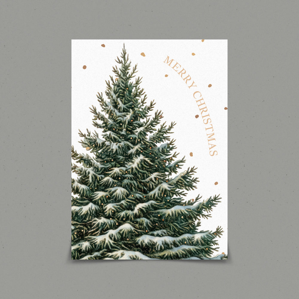Christmas Tree Holiday Sticker – Set of 40
