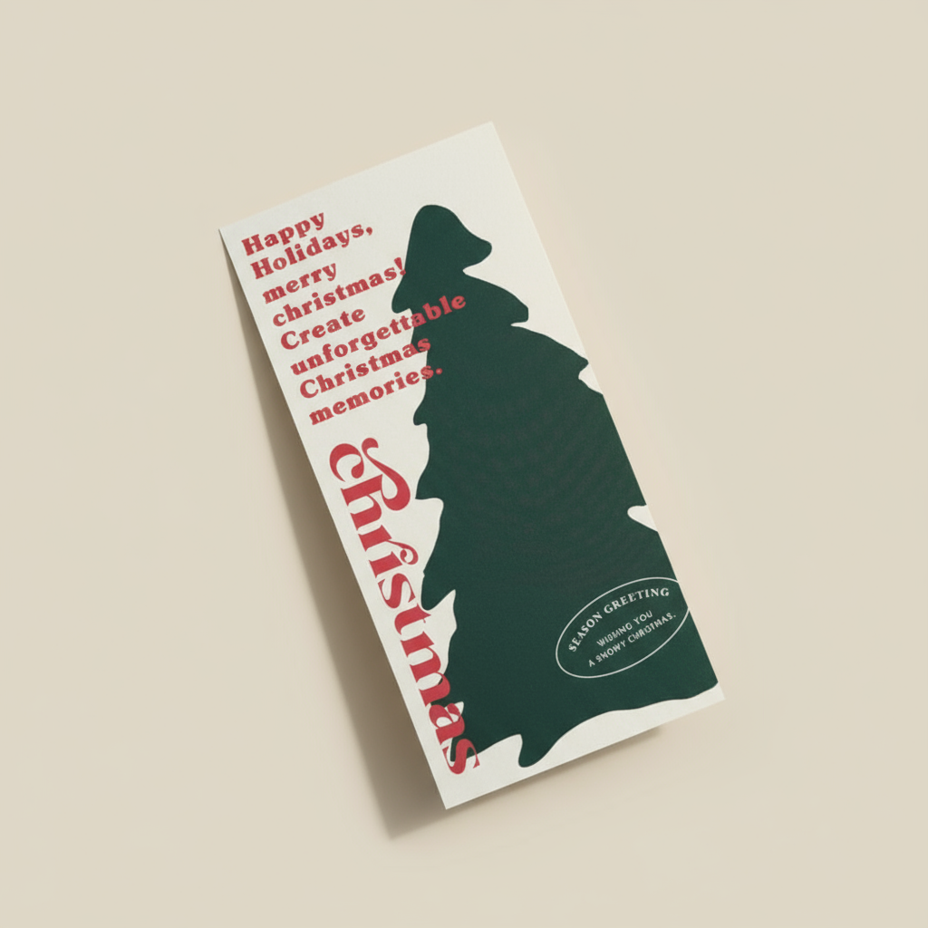 Christmas Tree Sticker – Set of 50